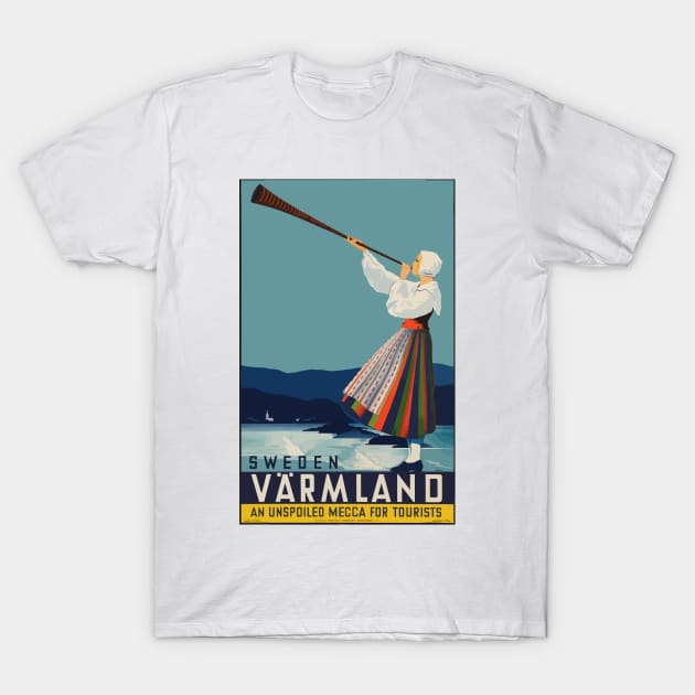 Sweden T-Shirt by Yaelledark